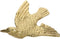 Abaodam Brass Bird Drawer Handle Left, Decorative Cabinet Knob for Wardrobe, Dresser,