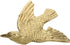 Abaodam Brass Bird Drawer Handle Left, Decorative Cabinet Knob for Wardrobe, Dresser,
