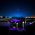 Calsgkspray Blue USB Star Projector Night Light,Adjustable Romantic Starry Sky Projector Car Light,Portable Atmosphere