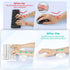 Set Setup/Computer Sushret Cloud Wrist Rest Keyboard, Cloud Keyboard Wrist Pad with PU Leather Memory Foam, Cute Arm