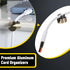 BOHUIZ 3 Pcs Cable Anchors for Desk, Adhesive Adjustable Cord Holder Cable Clips Premium Aluminum Cord Organizers