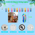 8.5Ft Summer 10L Summer, Beach Themed Lights, LED Flips Flops String Lights Plug in for Indoor and Outdoor Holiday Luau