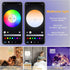 XINGZHI Bulb 15ft Plug in Hanging Lamp with RGB Smart Plug-in Cord Pendant Light with Cord Fixture Pendant Lights
