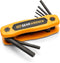 GEARWRENCH 8 Piece Folding Hex Key Set, Metric - 83506