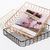 Metal Paper Organizer for Desk, Large Capacity Letter Tray, Paper Holder Basket for Office Classroom Storage