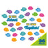Eureka Seas The Day We Swim Together Mini Bulletin Board Set and Classroom Decorations for Teachers, 36 Pieces