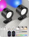 Battery Operated Wall Sconce Set of 2, Rechargeable Wall Lights with Remote