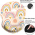 Non Slip Rubber Base Wrist Support Mouse Pad 8.75in X 7.5in Small Desktop Notebook Mouse Mat for Home Office (Adorable