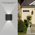 40,000 YWBL-WH LED Wall Light, Aluminum Alloy Wall Sconce Lamp with Hours Lifespan for Outdoor House Garden Hallway