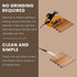 12" 12" 27 (4-Slat Acacia Wood Deck Tiles, x Interlocking Outdoor Flooring for Patio, Balcony, Backyard & Garden