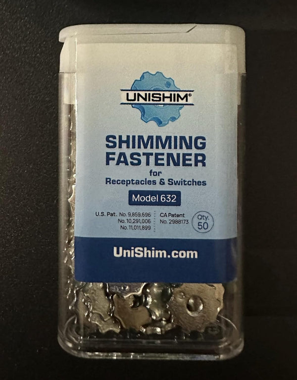 Electrical Shimming Fastener, 50pk