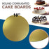 4 Pack Cake Boards Golden Round Cake Circles, 10 Inch Cake Base Cardboard, for Baking Cake, Gold by Goiio