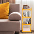 5-Tier PATIKIL Rolling Utility Cart with Handle, Storage Shelves Organizer Cart Movable Storage Organizer with Hanging