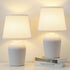 Sucolite 16'' Table Lamps Set of 2, Bedside Nightstand Lamps for Bedroom Kids
