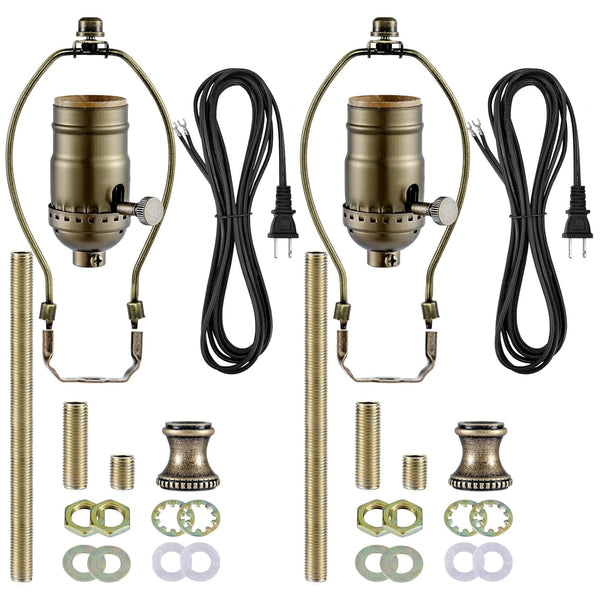 Lamp Making Kit, Make a Lamp or Repair Kit, 3-Way Light Socket
