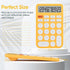 Standard Function Basic Calculator, 12 Digit Large LCD Display, Antiskid, for Office, Home, School, with Battery