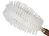 13.5" 4" EISCO Nylon Bristle Cleaning Brush, - Wooden Handle - Ideal for Scrubbing Glassware, Labware, Beakers