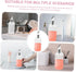 Set Mouthwash Dispenser Glass Bottle Cup Accessories Boys and Girls Adults Reusable Funnel for Guest Bathroom