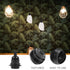 E27 E26 Bulbs 2.36X2.36X2.75In CALLARON Lamp Base Adapter Screw Lamp Holder with Removable Shade Collar for Pendant