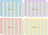 Sweetzer & Orange Stripe Mini Thank You Cards Set of 36 Small