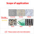 Electroplated Diamond Hand Polishing Pads for Glass, Granite, Marble, Concrete, 60 Grit