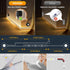 Lights,16.4Ft Bedside,12V Closet HOUHUI Dual Motion Sensor Light Indoor Under Bed Motion Activated LED Strip Lights