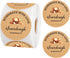 FENGHERUIA Sourdough Bread Supplies Sourdough Sticker 2 inch Baked with Loved Stickers for