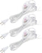 PATIKIL 12 Feet Lamp Cord with Plug, 3 Set UL List Lamp Power