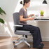 GOFORIT Molded Memory Foam Seat Cushion, Patent Dual-Layer Foam Design Office Chair Pad, Ergonomic Coccyx Cushion