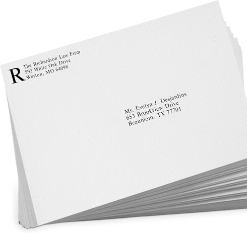 LUXPaper 9 x 12 Booklet Envelopes, White Linen, 50 Qty