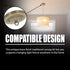 Ciata 5 Inch 50 Lighting Canopy Kit with Hook, Mounting Hardware for Chandelier, Ceiling Fan, Swag Light Fixture