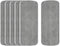 loukin 6-Pack Replaceable Felt Pads for Magnetic Whiteboard Eraser - Designed for Classroom, Home and Office Use