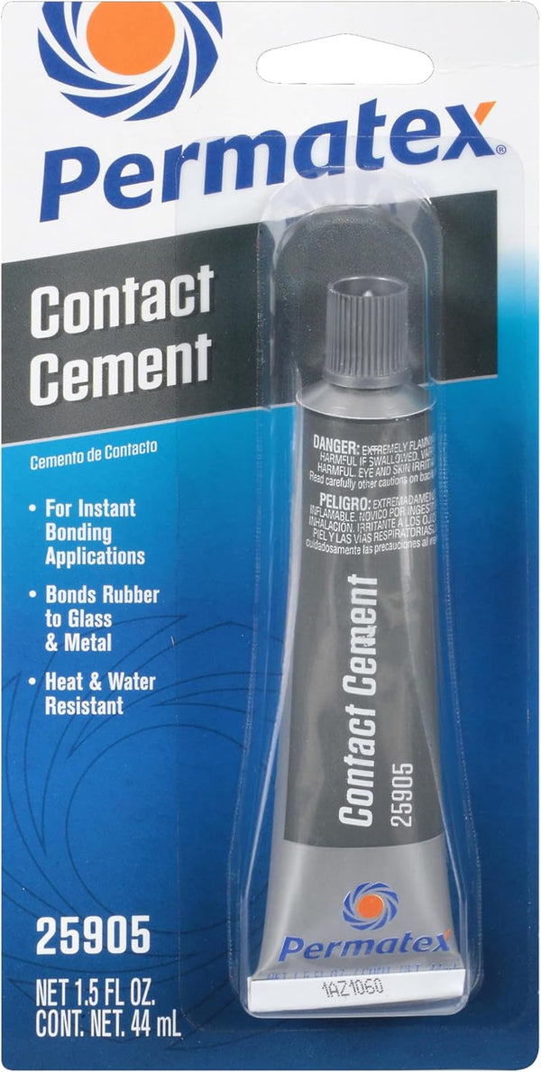 Permatex 25905 Contact Cement, 1.5 oz