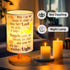 Heartfelt Baptism Night Light for Boys and Girls - Christening Gift with Prayer