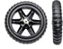 Uenhoy 2 5 Inch Pcs Shopping Cart Wheels Replacement Black Dia. Rubber Foaming Cart Wheels