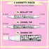 6 (1mm, 3mm, 5mm, 15mm) Chalkola White Chalk Markers - Dual tip, Fine & Jumbo Tip | Erasable Liquid Chalk Pens