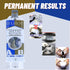 Metal Bonding Repair Paste, Super Glue Gel Paste (A+B), High Heat Resistant Adhesive for Cast Iron, Radiator Cold Weld