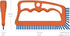 Fuginator Scrub Brush for Tile and Grout: Stiff Nylon Bristle Scrubbing Brush - Bathtub and Shower Scrubber for Floor