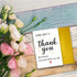UUEFKTN Funny Thank You Card, Simple Thank You Card Appreciation Card for Coworker Boss Teacher Friend Doctor Nurse