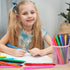 Jetec 100 Pcs Jesus Loves You Pens, Colorful Christian Retractable Gel Pens for Church Supplies