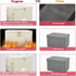ENGPOW Fireproof Document Box with Lock, Collapsible File Storage Organizer Box with Zipper Lid, Portable Home Office