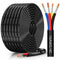 CONEPY 16 Gauge Wire 4 Conductor Electrical Wire, 16 AWG Tinned Copper