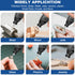 Zquljeton 115PCS 1/8" Polishing Buffing Wheels for Dremel Tool Accessories, Shank Polishing Wheels for Dremel Polishing