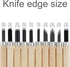 OriGlam 10pcs Professional Wood Carving Chisel Set, Carbon Steel Wood Carving Tools for Beginners