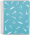 Erin Condren Spiral Coiled Recipe Prompted Notebook: Metallic Wet-Erase Cover with 160 Pages
