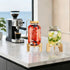 XiMaiChy 7.8 (20 cm) Inch Wood Drink Dispenser Stand Natural Bamboo Fits in Diameter Beverage Jugs Elegant & Sturdy