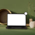 2.95In Lurrose Office Rear View Mirror Magnifying Computer Monitor Desk Mirror Portable Cubicle Safety Visual Field