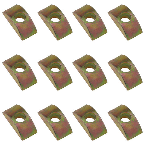 M8 Half Moon Nut DGZZI 12PCS, 30mm M8 Half Moon Washers Spacer for Furniture Hardware Accessories
