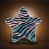 Burbuja 0.2W Zebra Skin LED Night Light Plug into Wall Star-Shaped Nightlight Dusk to Dawn Auto Sensor for Bedroom