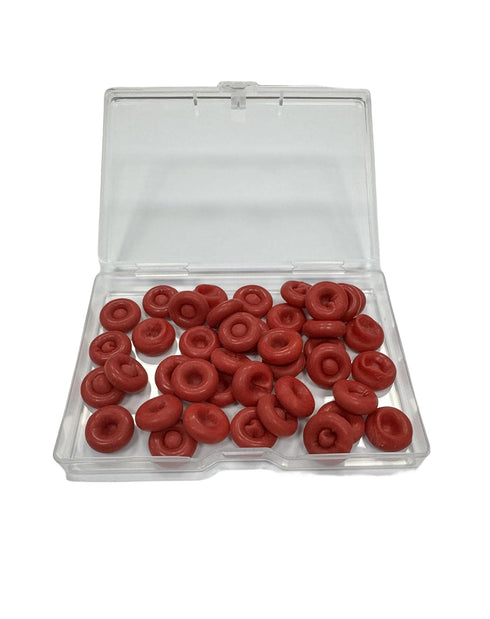 Caulk Cap, Caulk Saving Cap, Sealer Saver for Open Caulking Tube, Red (40)
